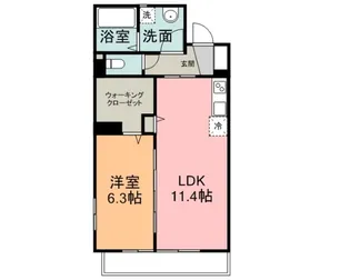 プレジール【2階】の間取り