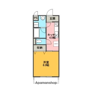 ベル フィールド【205号室】の間取り