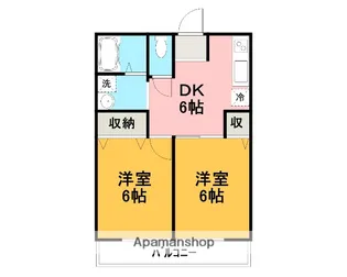 セリエ【A202号室】の間取り