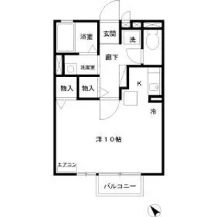 マーメゾンK【2階】の間取り