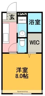 ドミール寿【1階】の間取り