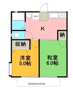ローダンセ【2階】の間取り