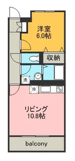 リバーストリーム【2階】の間取り