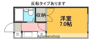 コーポ山本【1階】の間取り