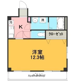 アップルヒルズ【4階】の間取り