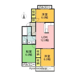 プラザ ラフォーレⅠ【3階】の間取り