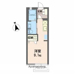 シャーメゾン06【2階】の間取り