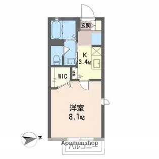 シャイン【2階】の間取り