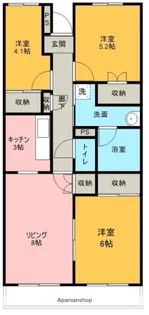 コーポラス新橋【2階】の間取り