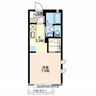 リビエレット オジェⅣ【2階】の間取り