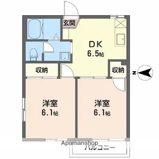 セラ フジオカ【2階】の間取り
