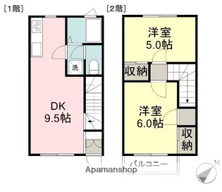 ヴィラ ラフィーネ【1階】の間取り