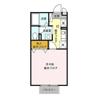 フローラS【1階】の間取り