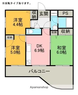 M−BS御殿場壱番館【1階】の間取り