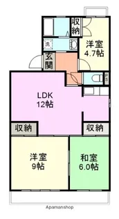 ルマ・インダ【2階】の間取り