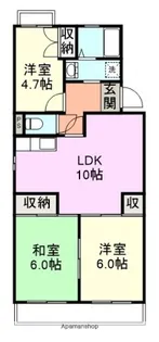 ルマ・インダ【3階】の間取り