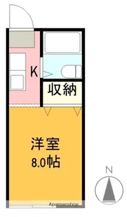 中央ハイム【201号室】の間取り