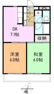 リバティ21【1階】の間取り