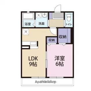 フジハイム【2階】の間取り