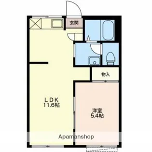 コーポ・サトウ【103号室】の間取り