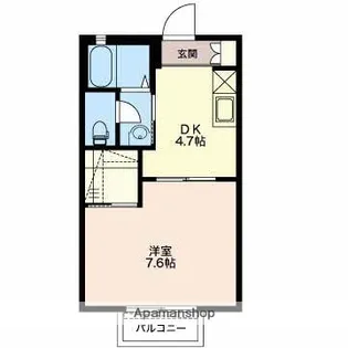 COME リベルテ【1階】の間取り