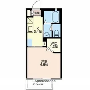 ルーチェ グランパ【1階】の間取り