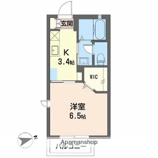 ルーチェ グランパ【1階】の間取り
