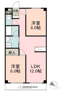 第2TKビル【2階】の間取り