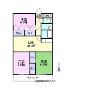 セピアム21【4階】の間取り