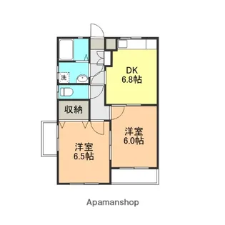 ヴィラメゾンTAKASAGO【3階】の間取り