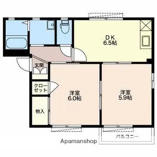 M’S PLAZA【1階】の間取り