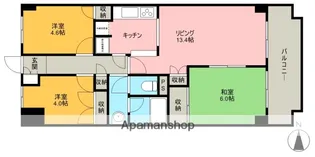 エンゼルハイム御殿場【3階】の間取り