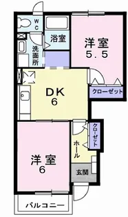 エンゼルハイム【1階】の間取り