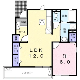 STELLAR Ⅰ【1階】の間取り