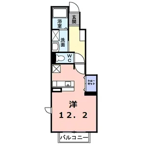 メゾンさくらⅡ【1階】の間取り