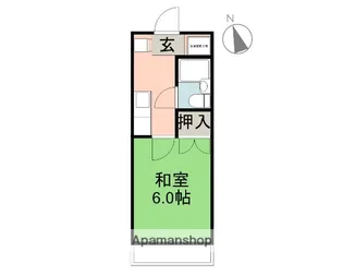 グリーンレジデンス【207号室】の間取り