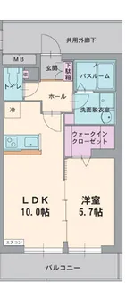ザ・ハウス【1階】の間取り