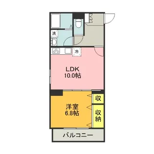 アステール【5階】の間取り