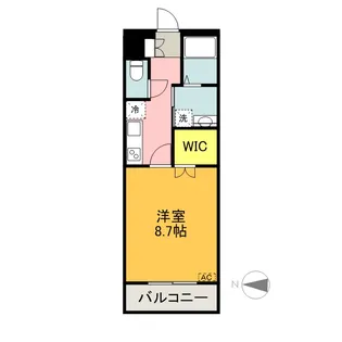 フェリスタ西条町【1階】の間取り