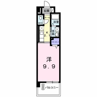 ショコラⅢ【2階】の間取り