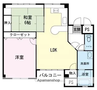 ドリームパレス【3階】の間取り