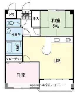 ドリームパレス【3階】の間取り