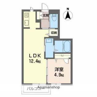 シェリール【2階】の間取り