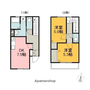 ヴィブレ エスペランサ【1階】の間取り