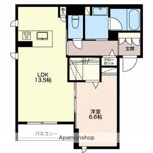 LUNA PIENA【2階】の間取り