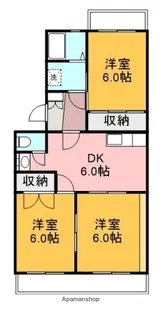 サンパティオ【1階】の間取り