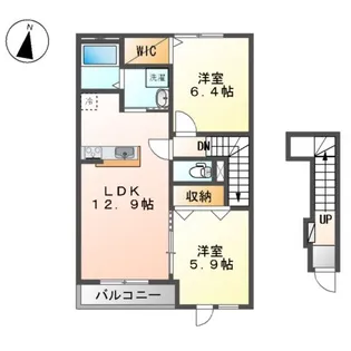 スターブル【2階】の間取り