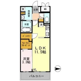 NUMAZU NORD(ヌマヅノルド)【3階】の間取り