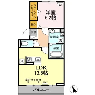 グランシエル マルタ【3階】の間取り