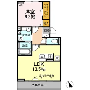 グランシエル マルタ【3階】の間取り